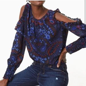 Cold Shoulder Loft Blouse